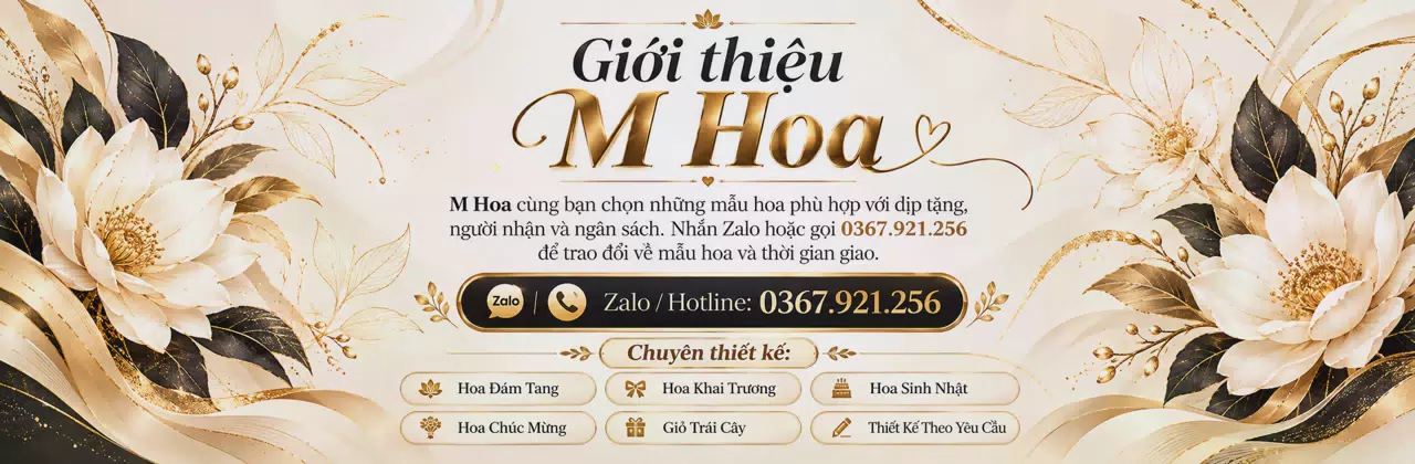 Ảnh bìa Shop hoa tươi Xã An Thới Đông Hồ Chí Minh - Gói ghém những lời muốn gửi